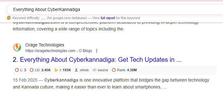 Cyber Kannadiga