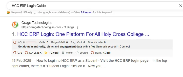 HCC erp