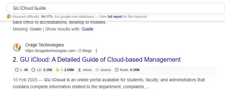 Gu iCloud